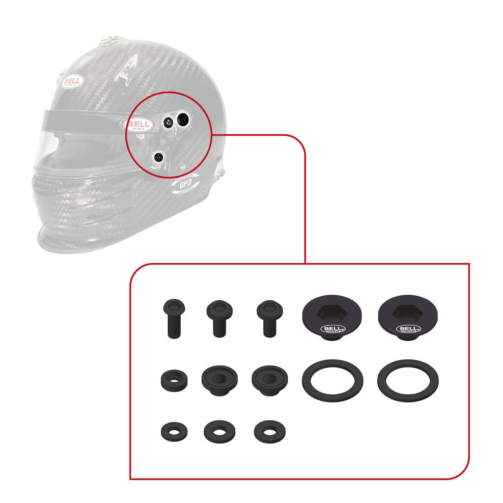 BELL 2020003 SV (SE03/SE05) Pivot kit & Screws, red Photo-12