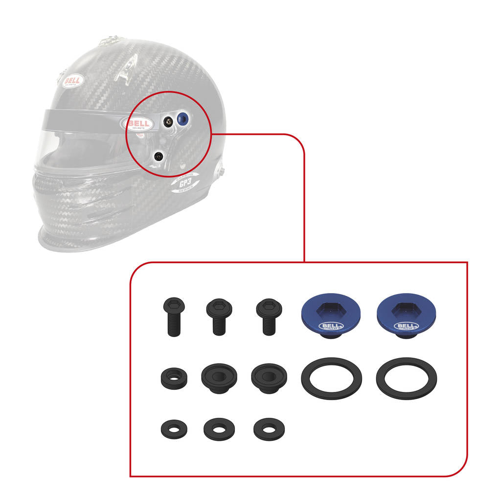 BELL 2020003 SV (SE03/SE05) Pivot kit & Screws, red Photo-14