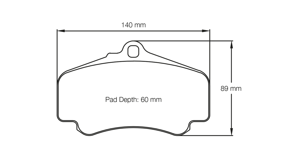 PAGID 2474-RST3 Front Brake Pads for PORSCHE 996 GT3 (99-01) / 997 3.8 C S & 3.8 C 4S Photo-0