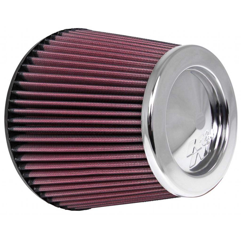 K&N RC-4381 UNIVERSAL Clamp-On Air Filter 6"FLG, 7-1/2"B, 5"CR-T, 6"H Photo-0