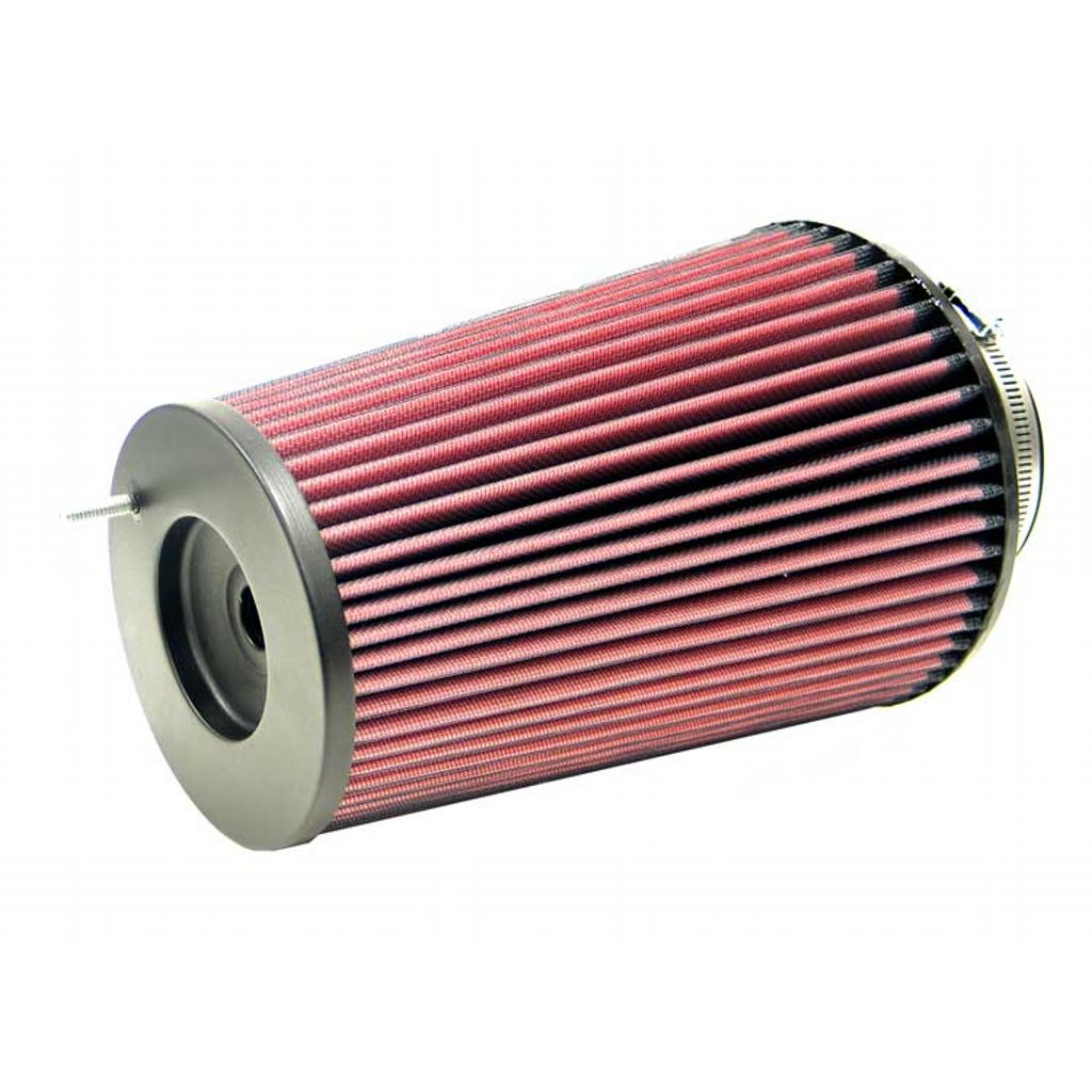 K&N RC-4780 UNIVERSAL Clamp-On Air Filter 4"FLG, 6-5/8"B, 5-1/4"T, 9-1/2"H, W/OFFSET STUD & 23/32"HOLE Photo-0