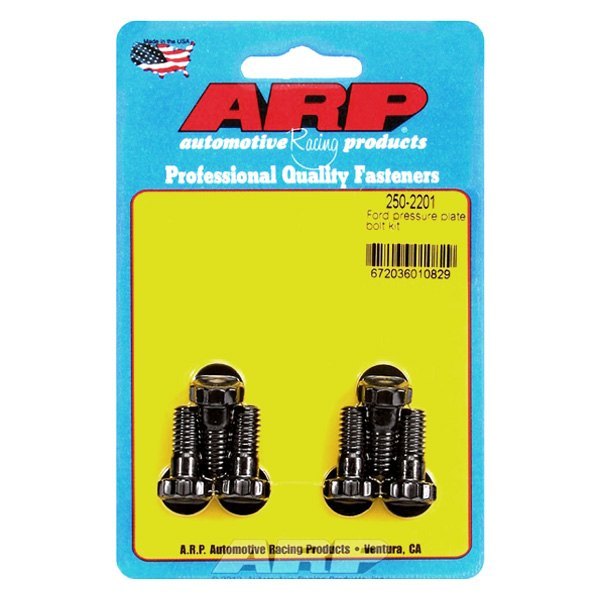 ARP 250-2201 Pressure Plate (Clutch Cover) Bolt Kit Ford 289-460 V8 (1985 & earlier). 12pt Photo-0