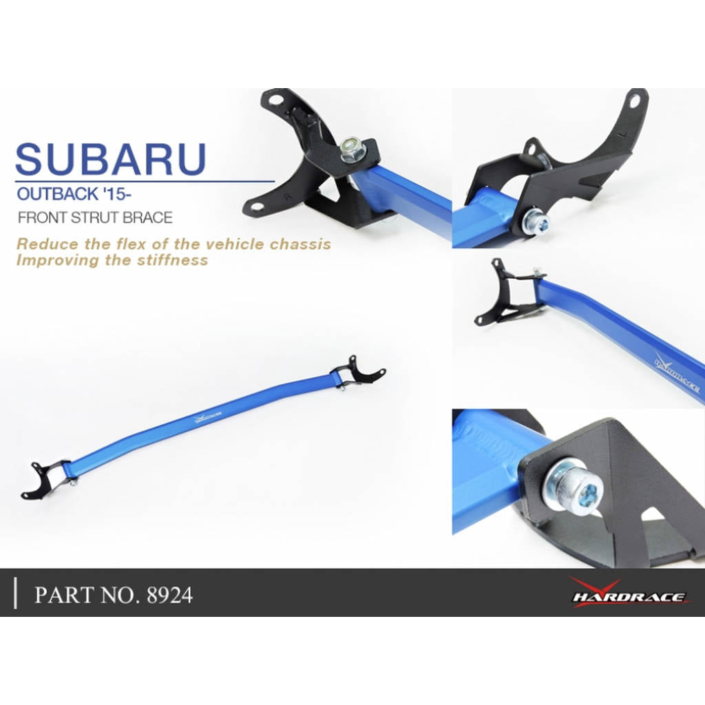 HARDRACE 8924 Front Strut Brace SUBARU Outback '15+ Photo-5