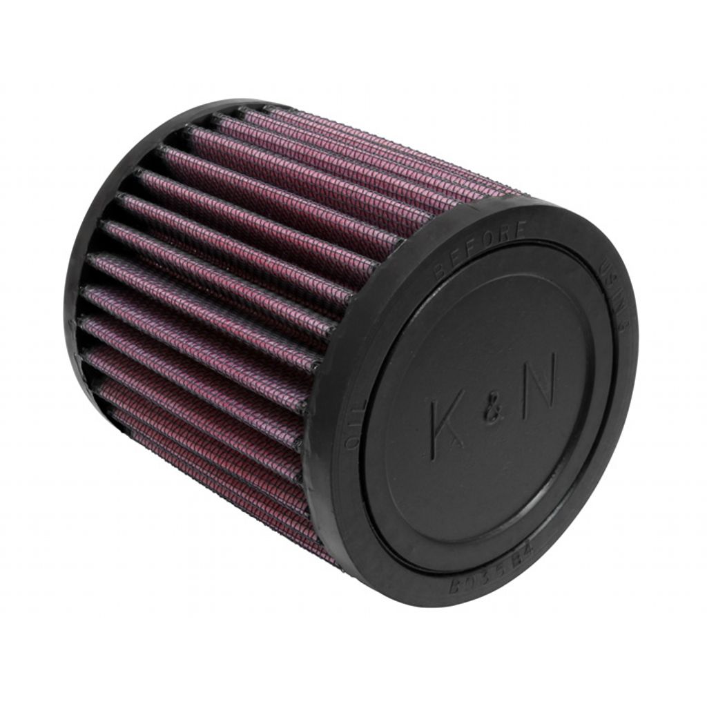 K&N RU-0500 UNIVERSAL Clamp-On Air Filter 2-1/16"FLG, 3-1/2"OD, 4"H Photo-0