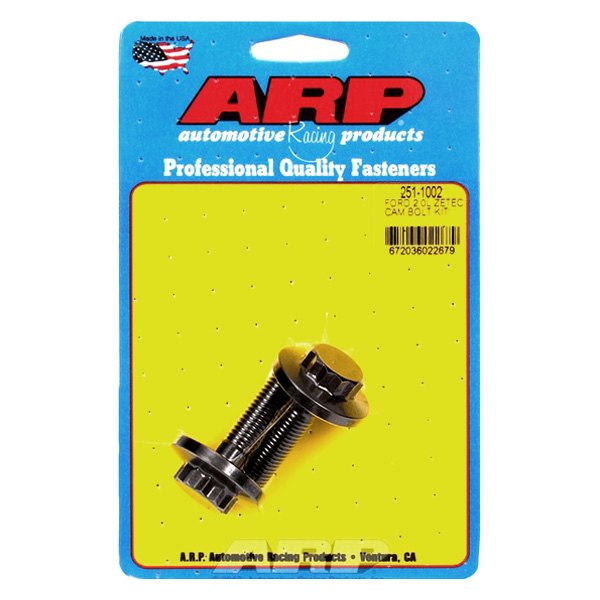 ARP 251-1002 Cam Bolt Kit for Ford Zetec 2.0L. 8740. 12pt Photo-0