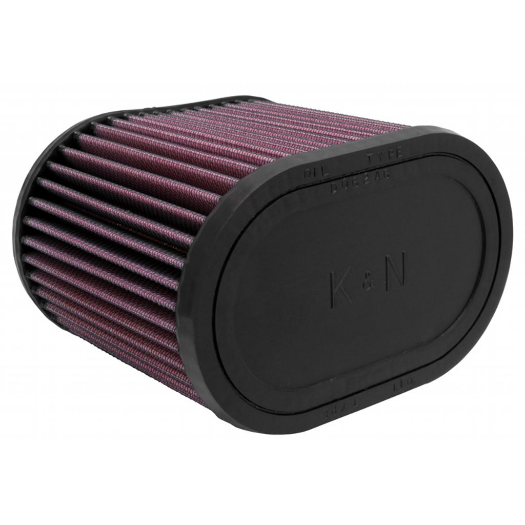 K&N RU-1500 UNIVERSAL Clamp-On Air Filter 2-3/4"FLG, 6-1/4" X 4", 5"H, OVAL Photo-0
