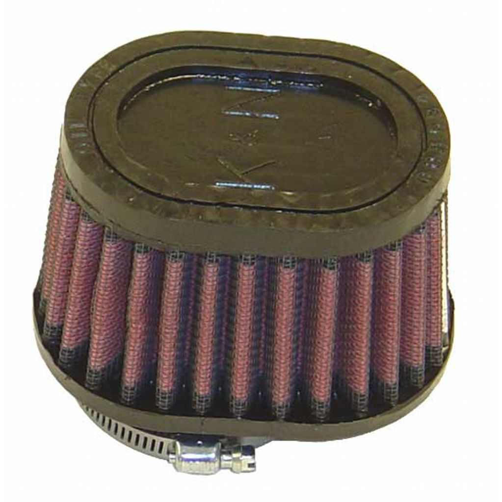 K&N RU-1820 UNIVERSAL Clamp-On Air Filter 2"FLG O/S, 4" X 3", 2-3/4"H, OVAL Photo-0
