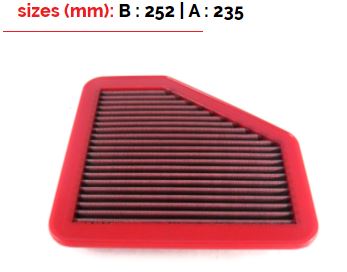 BMC FB814/20 252x266 PANEL AIR FILTER Photo-0