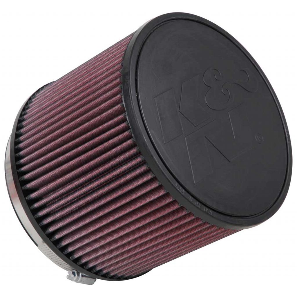K&N RU-3060 UNIVERSAL Clamp-On Air Filter 6"ID FLG, 7-1/2"OD, 6"H Photo-0