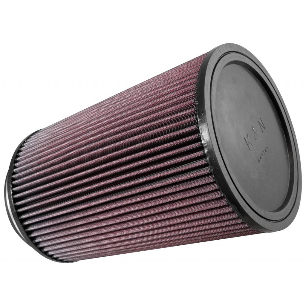 K&N RU-3220 UNIVERSAL Clamp-On Air Filter 5"ID FLG, 6-1/2"OD, 10"H Photo-0