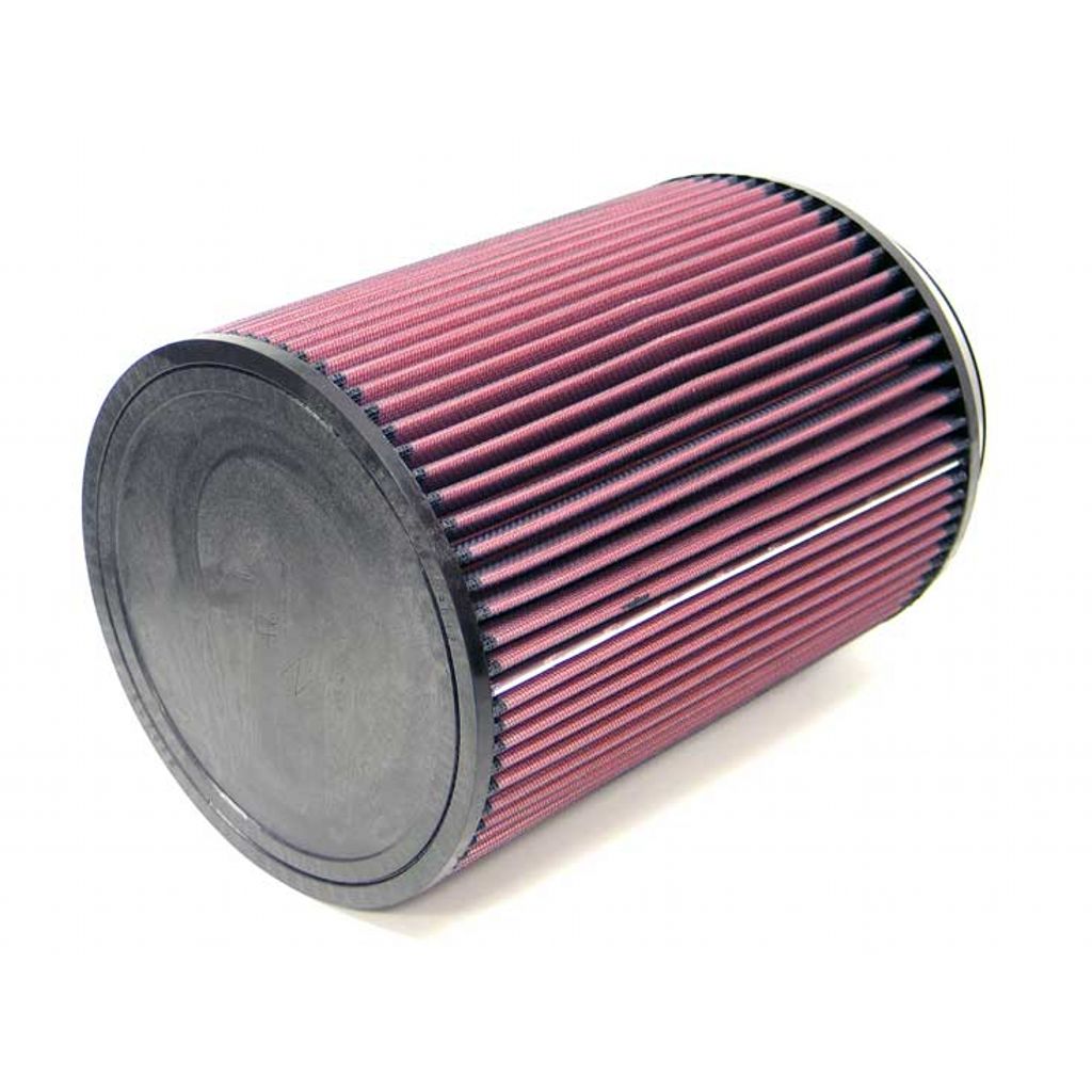 K&N RU-3270 UNIVERSAL Clamp-On Air Filter 6"ID FLG X 1"L, 7-1/2"OD, 10"H Photo-0