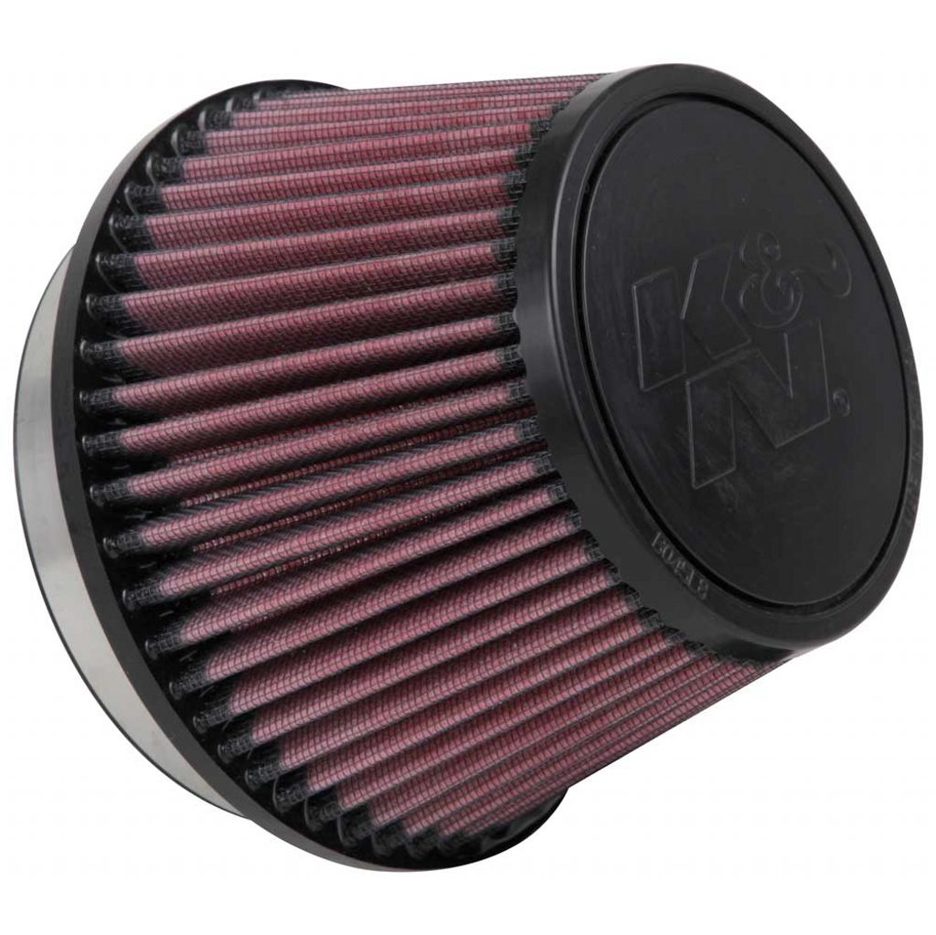 K&N RU-5163 UNIVERSAL Clamp-On Air Filter 5"FLG, 6-1/2"B, 4-1/2"T, 4-1/8"H Photo-0
