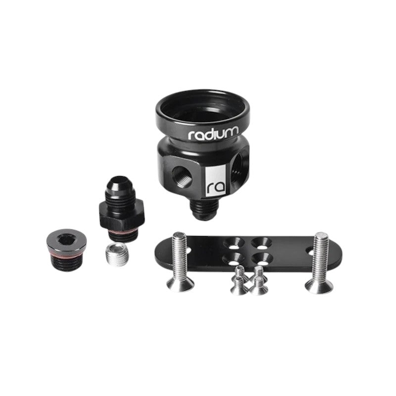 RADIUM 20-0014 Fuel Pressure Regulator Housing FPR for TOYOTA GR Corolla Photo-0
