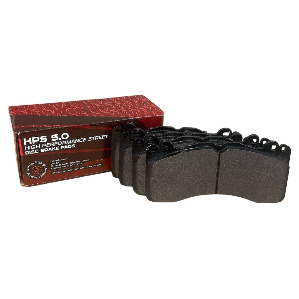 HAWK HB805B.615 Brake Pads HPS 5.0 Front FORD Mustang GT 2016-2019 (Brembo Package) Photo-0