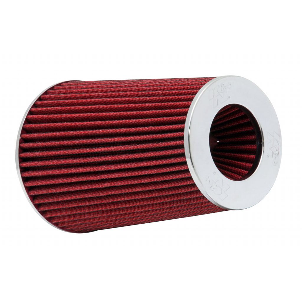 K&N RG-1002RD-L K&N RG-1002RD-L UNIVERSAL Chrome Filter Multi Lingual 6" OD B X 9-1/2"H W/4", 3-1/2" Photo-0