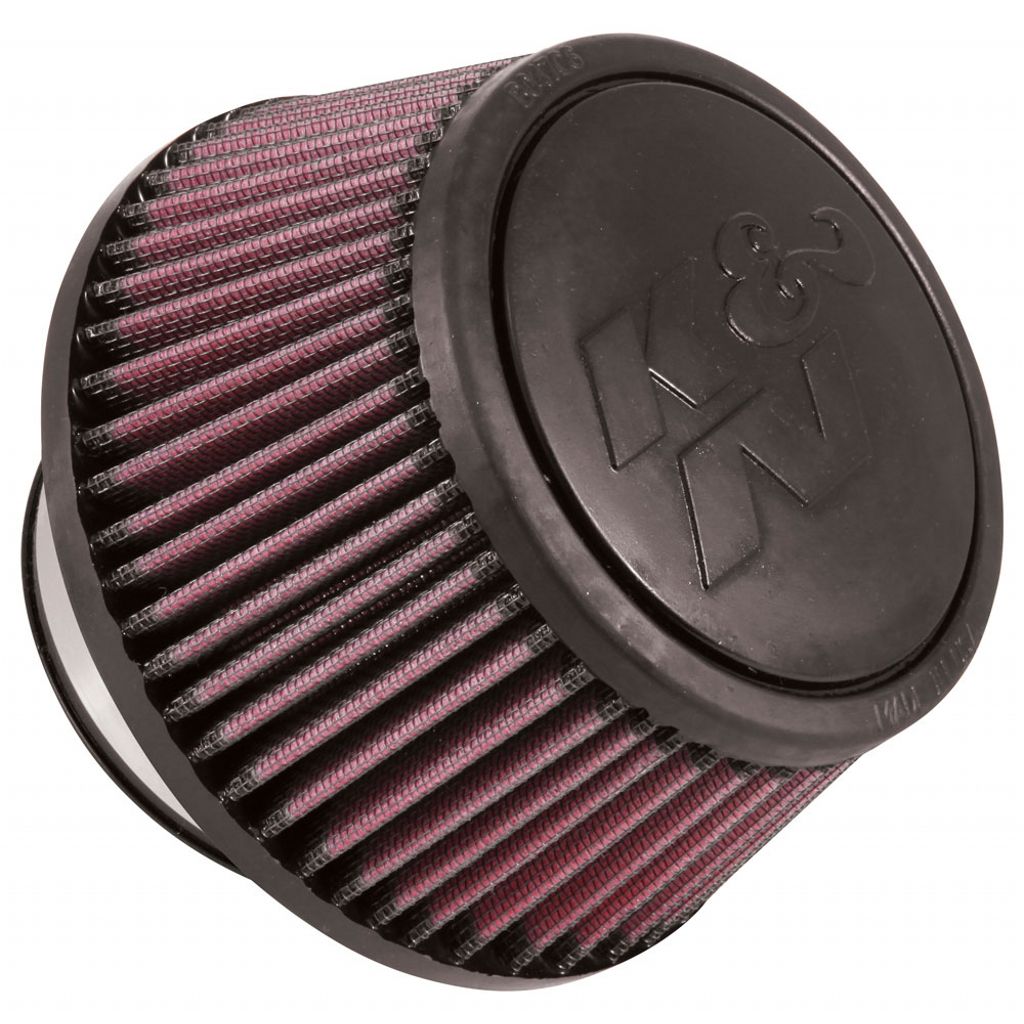 K&N RU-5288 UNIVERSAL Clamp-On Air Filter 3" FLG; 6"B; 4-21/32"T, 3"H Photo-0