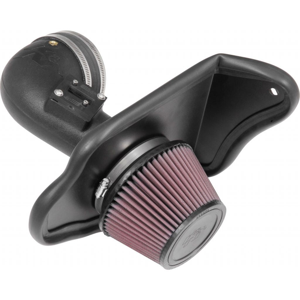K&N 63-3100 Performance Air Intake System AIRCHARGER; CADILLAC ATS L4-2.0L F/I TURBO, 20 Photo-0