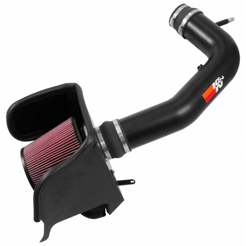 K&N 77-2588KTK Performance Air Intake System PERF. INTAKE KIT; FORD F250 V8-6.2L F/I, Photo-0