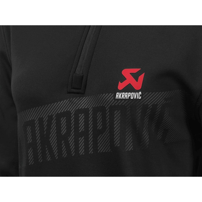 AKRAPOVIC 802218 Turtleneck Zip Corpo Black Women L Photo-3