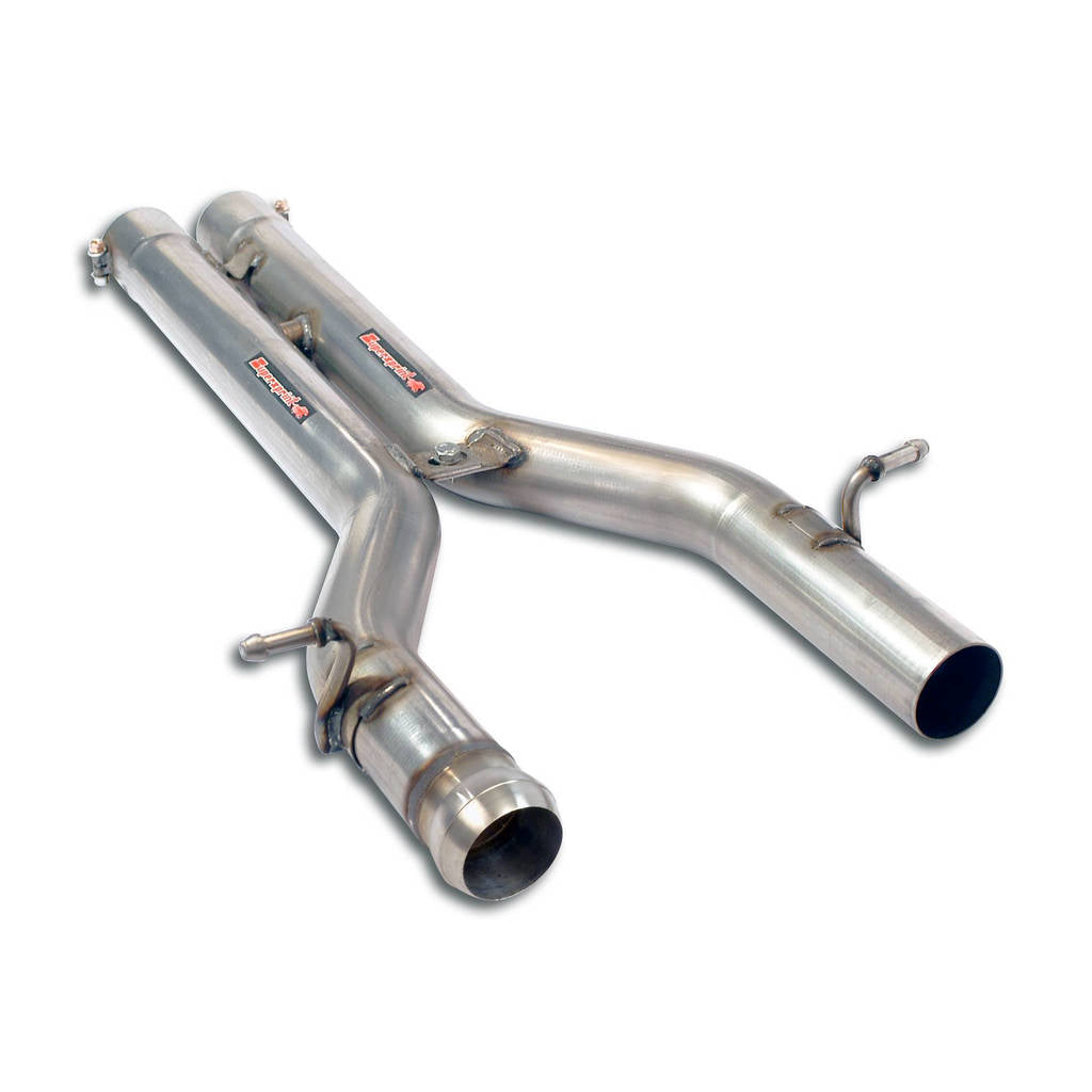 SUPERSPRINT 846923 H-PIPE X POST.SERIE MB.C63 AMG Photo-0