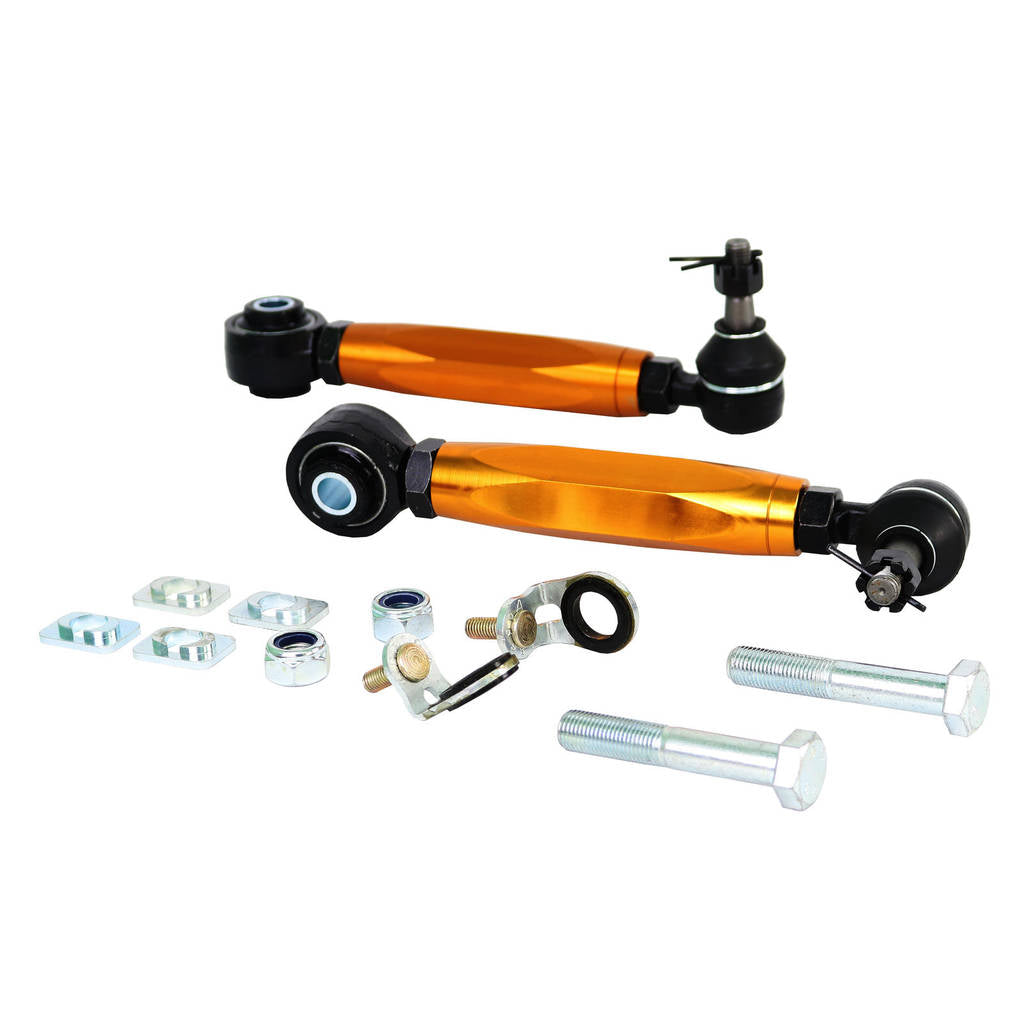 WHITELINE KTA147B Adjustable Rear Toe Arms for Subaru BRZ, Forester, Impreza, Legacy/Toyota 86 Photo-0