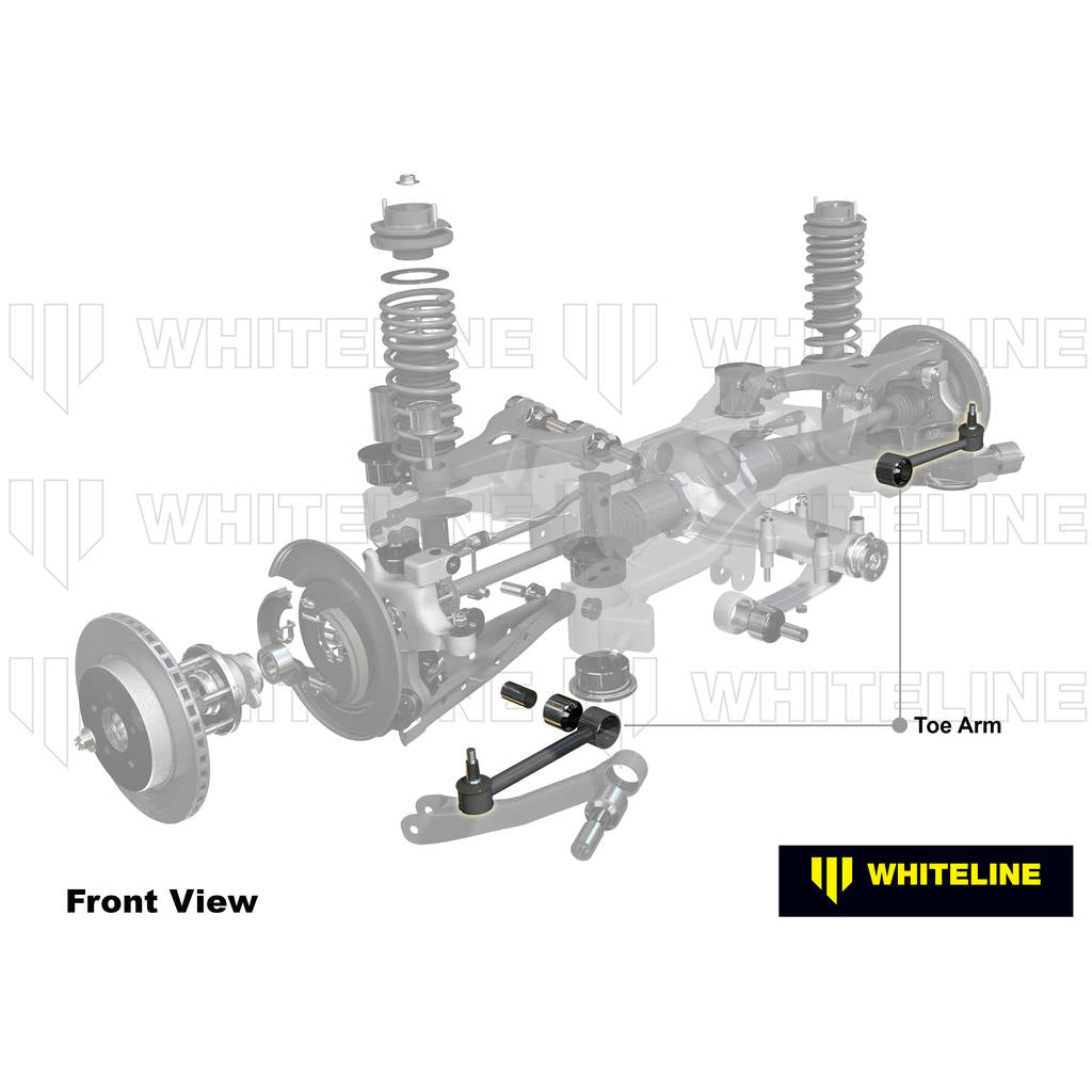 WHITELINE KTA147B Adjustable Rear Toe Arms for Subaru BRZ, Forester, Impreza, Legacy/Toyota 86 Photo-1