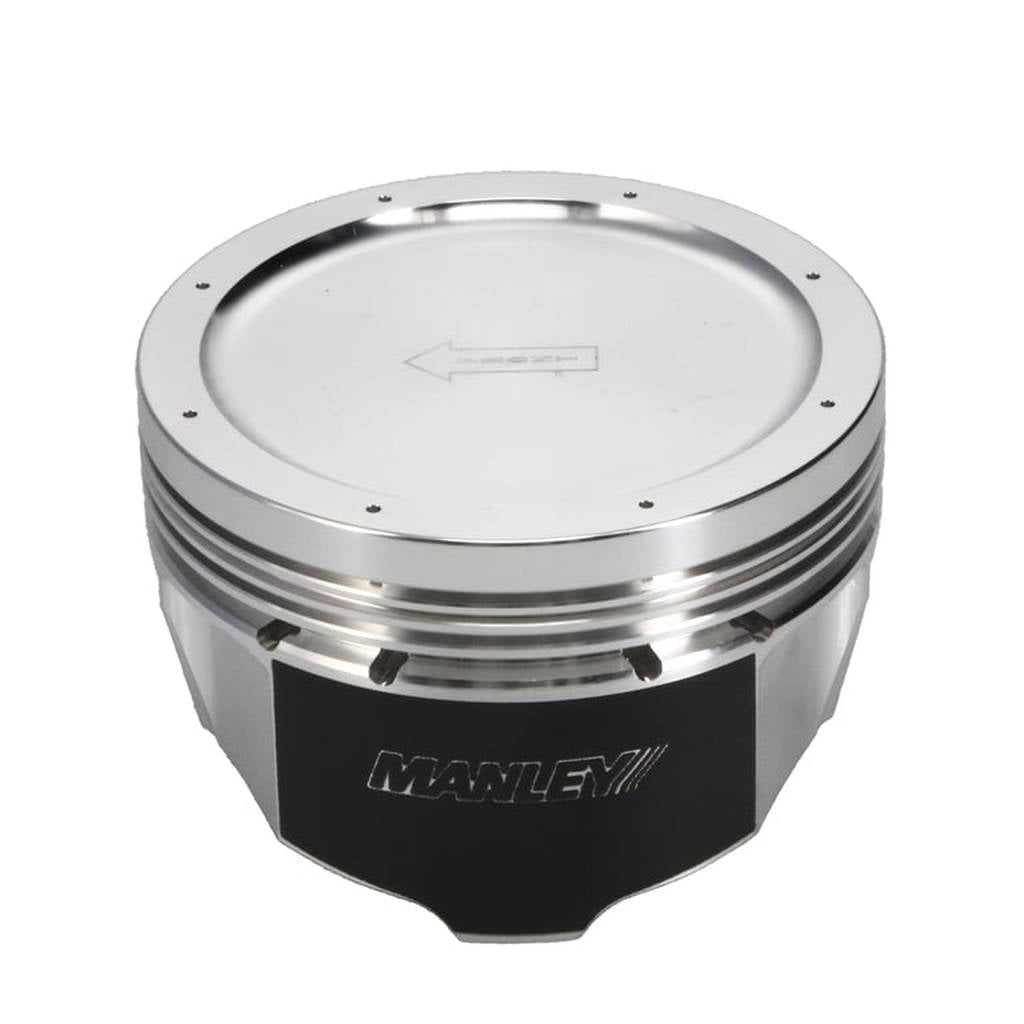 MANLEY 567130CE-8 Piston Set (3.582" Bore, 1.200" CH, -11.00 CC) for FORD 4.6L Modular V8 Photo-8