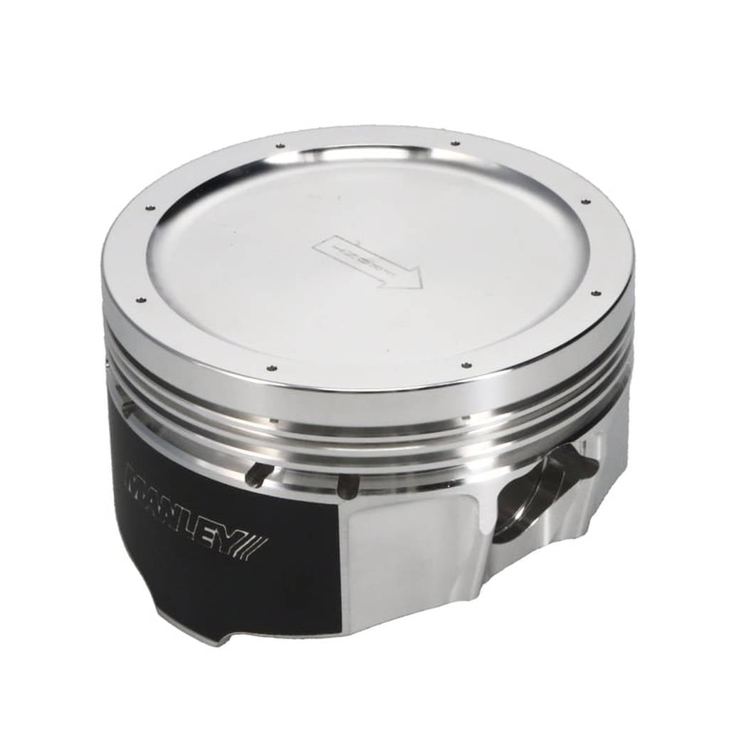 MANLEY 567030CE-8 Piston Set (3.582" Bore, 1.220" CH, -11.00 CC) for FORD 4.6L Modular V8 Photo-4