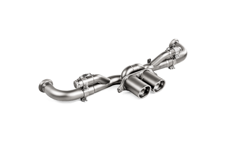 AKRAPOVIC L-PO997GT3CSET Link Pipe Set (Titanium) PORSCHE 911 GT3 (991.2) 2018-2019 Photo-1
