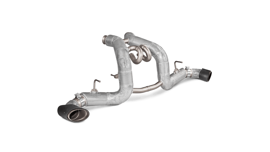 AKRAPOVIC S-MC/TI/3 Slip-On Line (Titanium) MCLAREN 570S/570S SPIDER/570GT 2016-2019 Photo-0