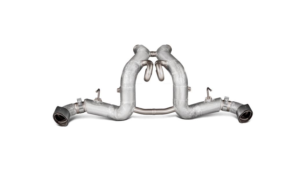 AKRAPOVIC S-MC/TI/3 Slip-On Line (Titanium) MCLAREN 570S/570S SPIDER/570GT 2016-2019 Photo-1