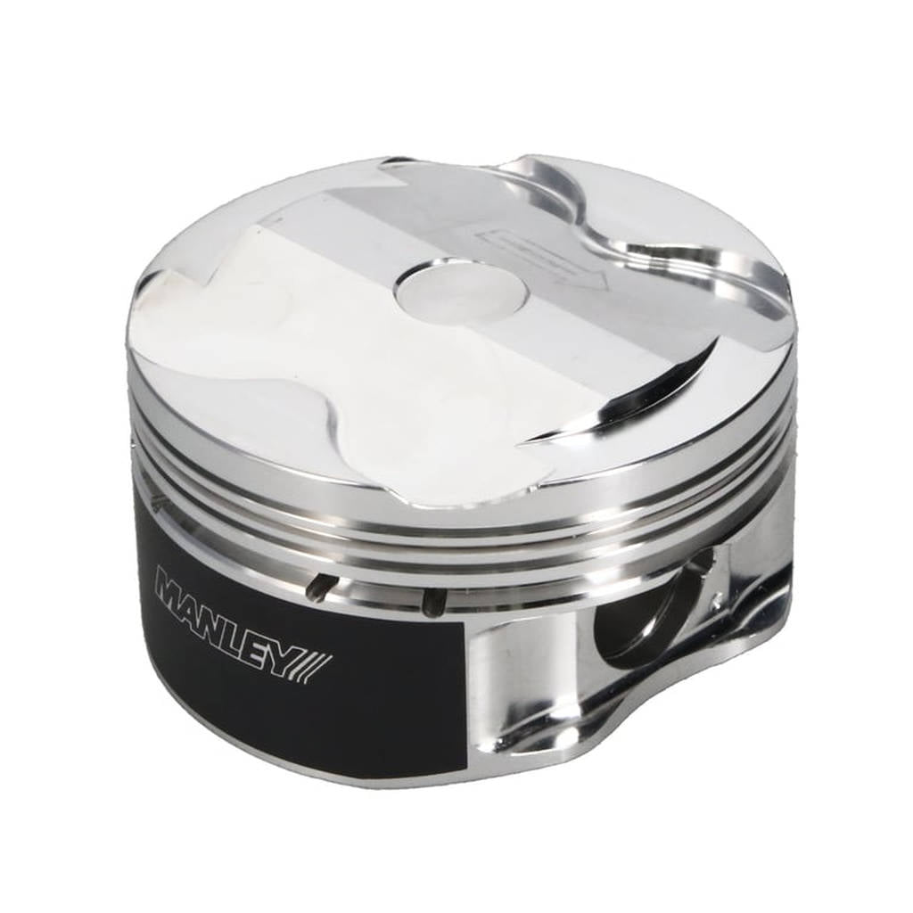 MANLEY 595910C-8 Piston Set (3.672" Bore, 1.165" CH, 6.75 CC) for FORD 5.0L Modular Coyote V8 Photo-0