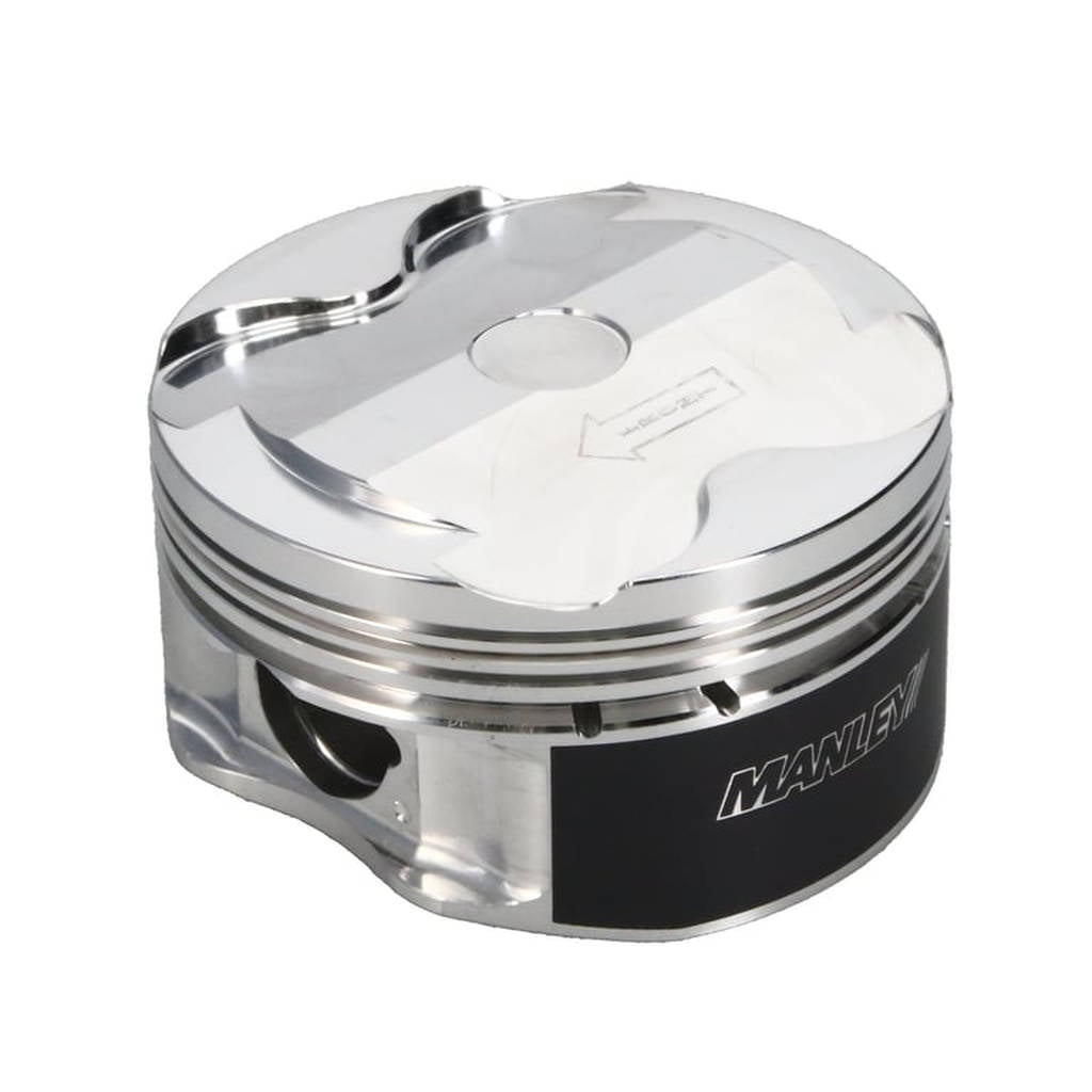 MANLEY 595910C-8 Piston Set (3.672" Bore, 1.165" CH, 6.75 CC) for FORD 5.0L Modular Coyote V8 Photo-2