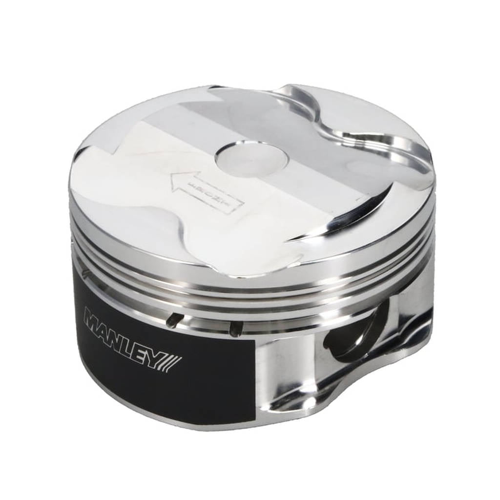 MANLEY 595910C-8 Piston Set (3.672" Bore, 1.165" CH, 6.75 CC) for FORD 5.0L Modular Coyote V8 Photo-3
