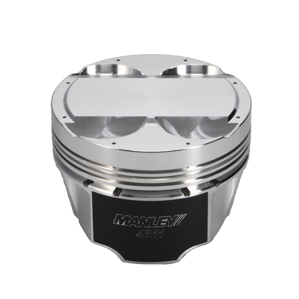 MANLEY 614300CE-1 Piston (86.00 mm Bore, 1.313" CH, 2.00 CC) for MITSUBISHI 2.0L 4B11T Photo-0