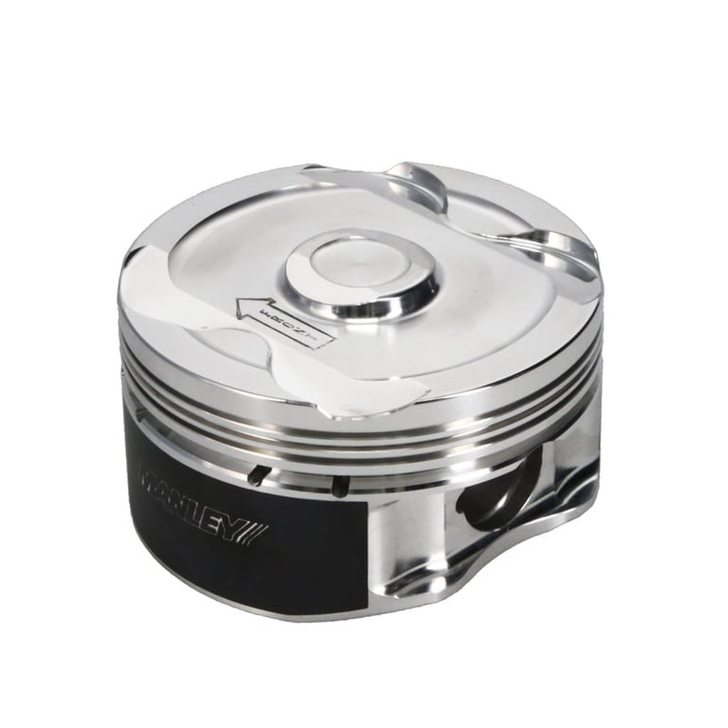 MANLEY 595710C-8 Piston Set (3.672" Bore, 1.165" CH, -6.00 CC) for FORD 5.0L Modular Coyote V8 Photo-0