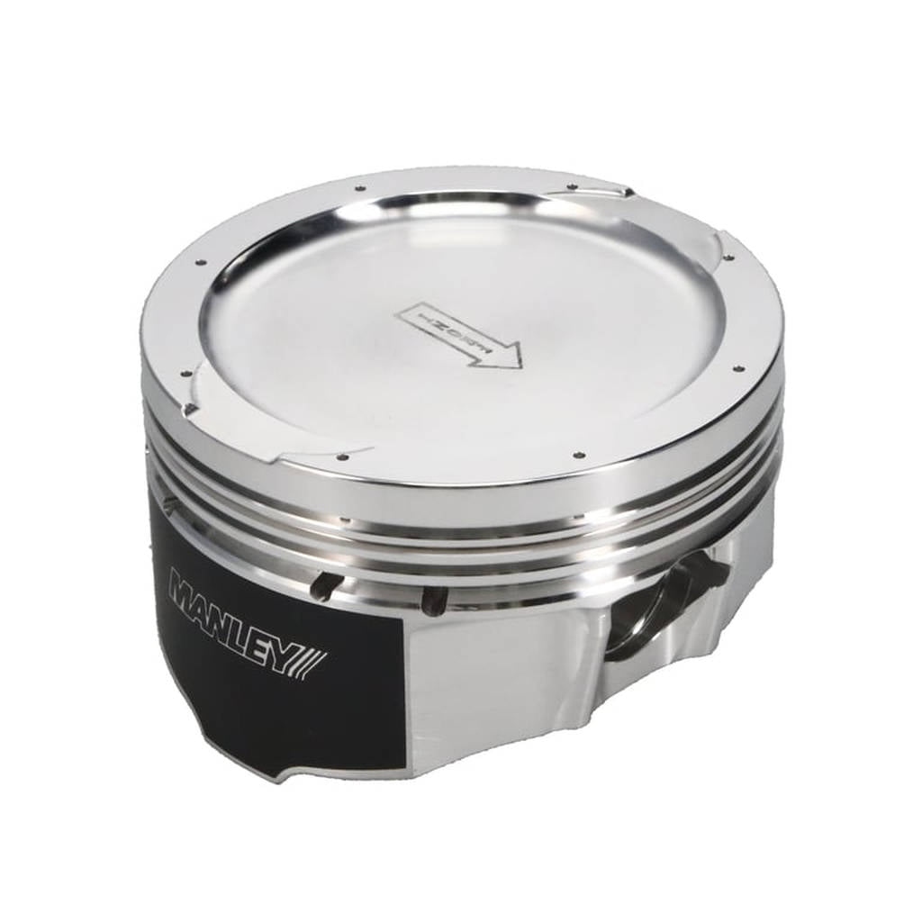 MANLEY 567170CE-8 Piston Set (3.700" Bore, 1.200" CH, -18.00 CC) for FORD 4.6L Modular V8 Photo-0