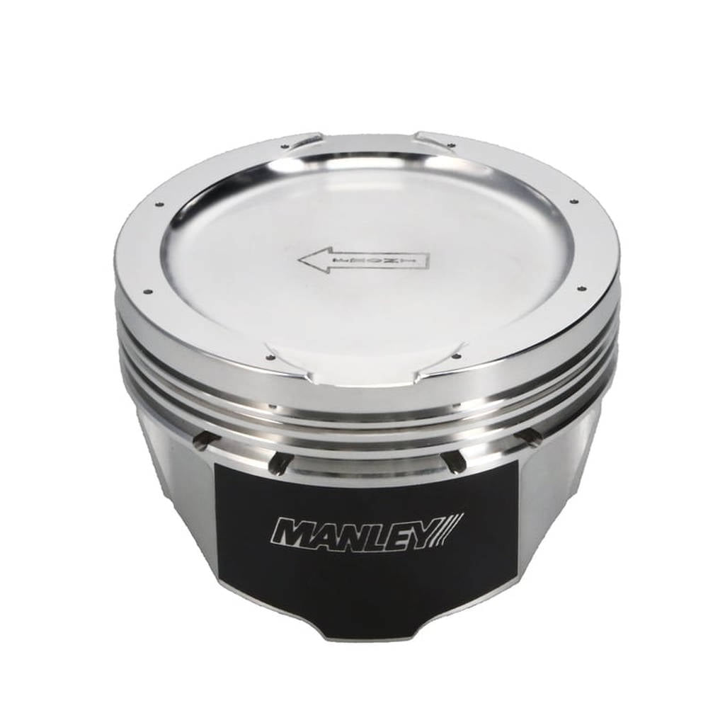 MANLEY 567170CE-8 Piston Set (3.700" Bore, 1.200" CH, -18.00 CC) for FORD 4.6L Modular V8 Photo-5