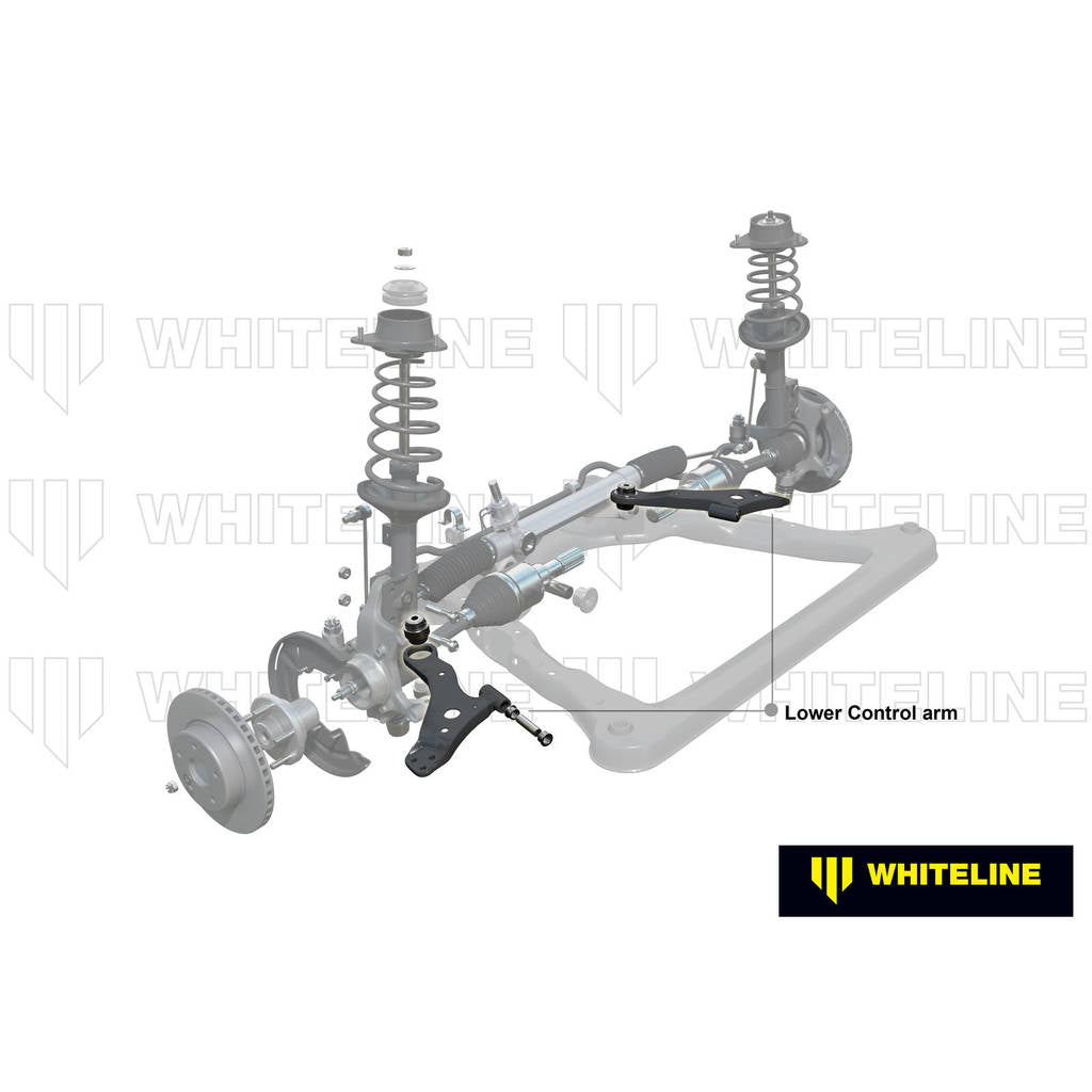 WHITELINE KTA262 Front Lower Control Arms - for Audi/VW MQB Fwd/Awd Photo-1