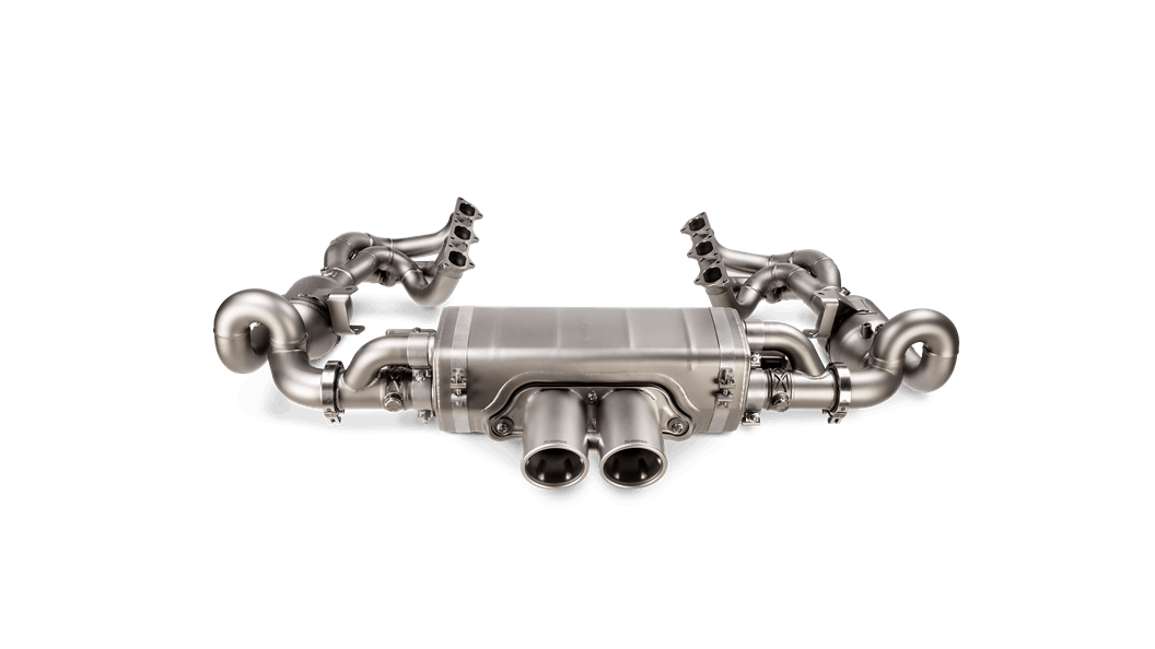 AKRAPOVIC E-PO/T/7 Evolution Header Set (Titanium) for PORSCHE 911 GT3 / GT3 TOURING (992) 2021-2024 Photo-1