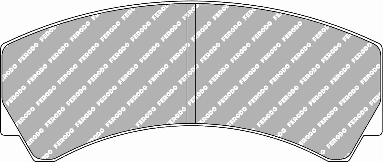 FERODO FRP3018GB Brake Pad DS3.12 for ALCON PNF0084X276/AP RACING (CP2279, CP3215) Photo-0