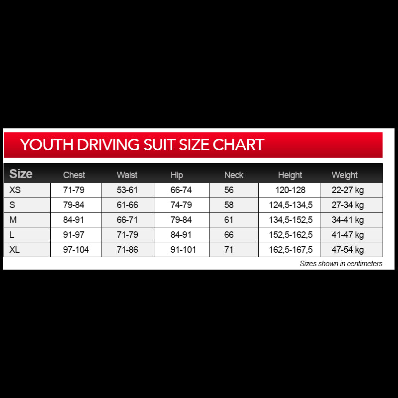 SIMPSON LY22471 Racing suit YOUTH LEGEND II, SFI 3.2A/1, black, size XL Photo-3