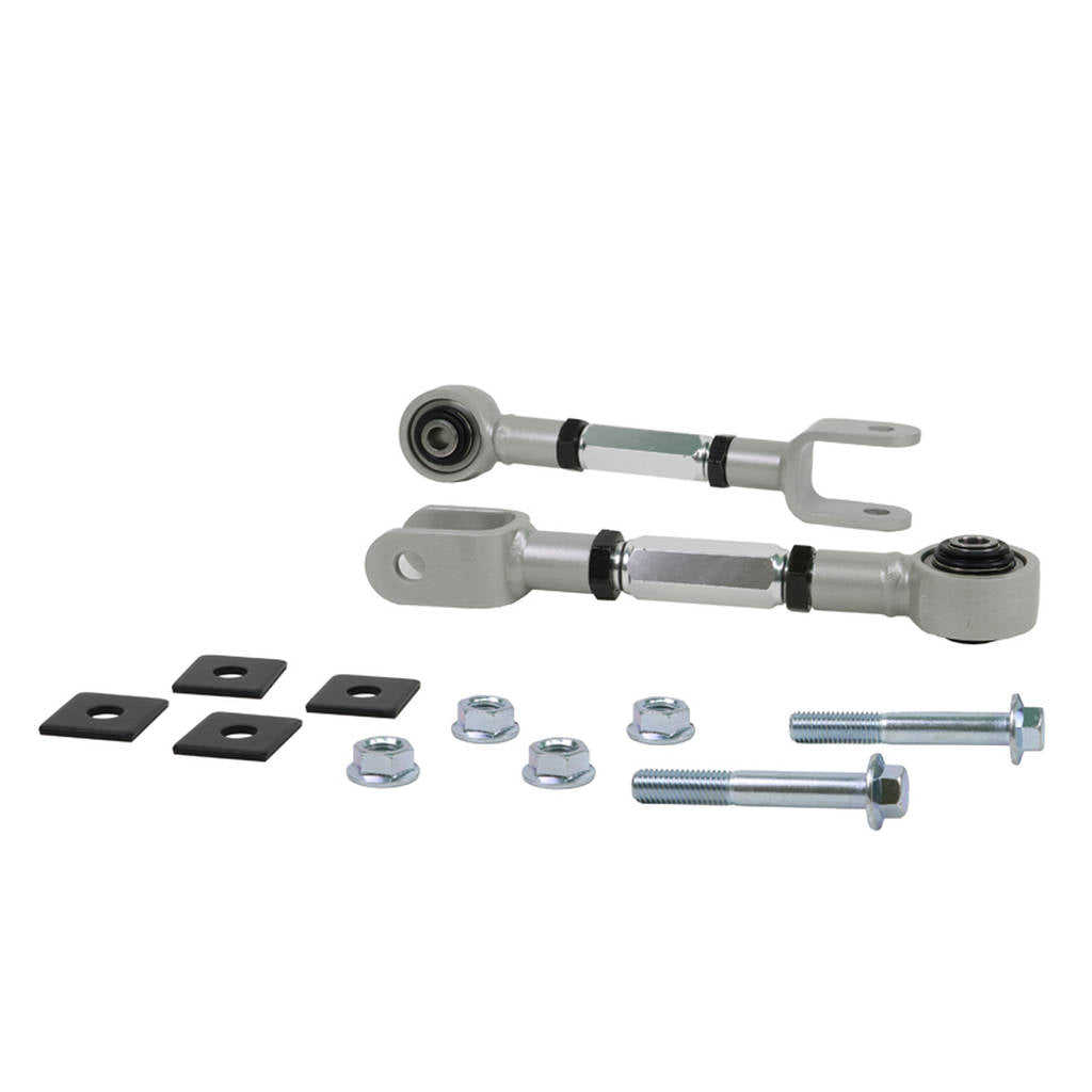 WHITELINE KTA228 Adjustable Rear Toe Arms for Ford Mustang S550/S650 Photo-0