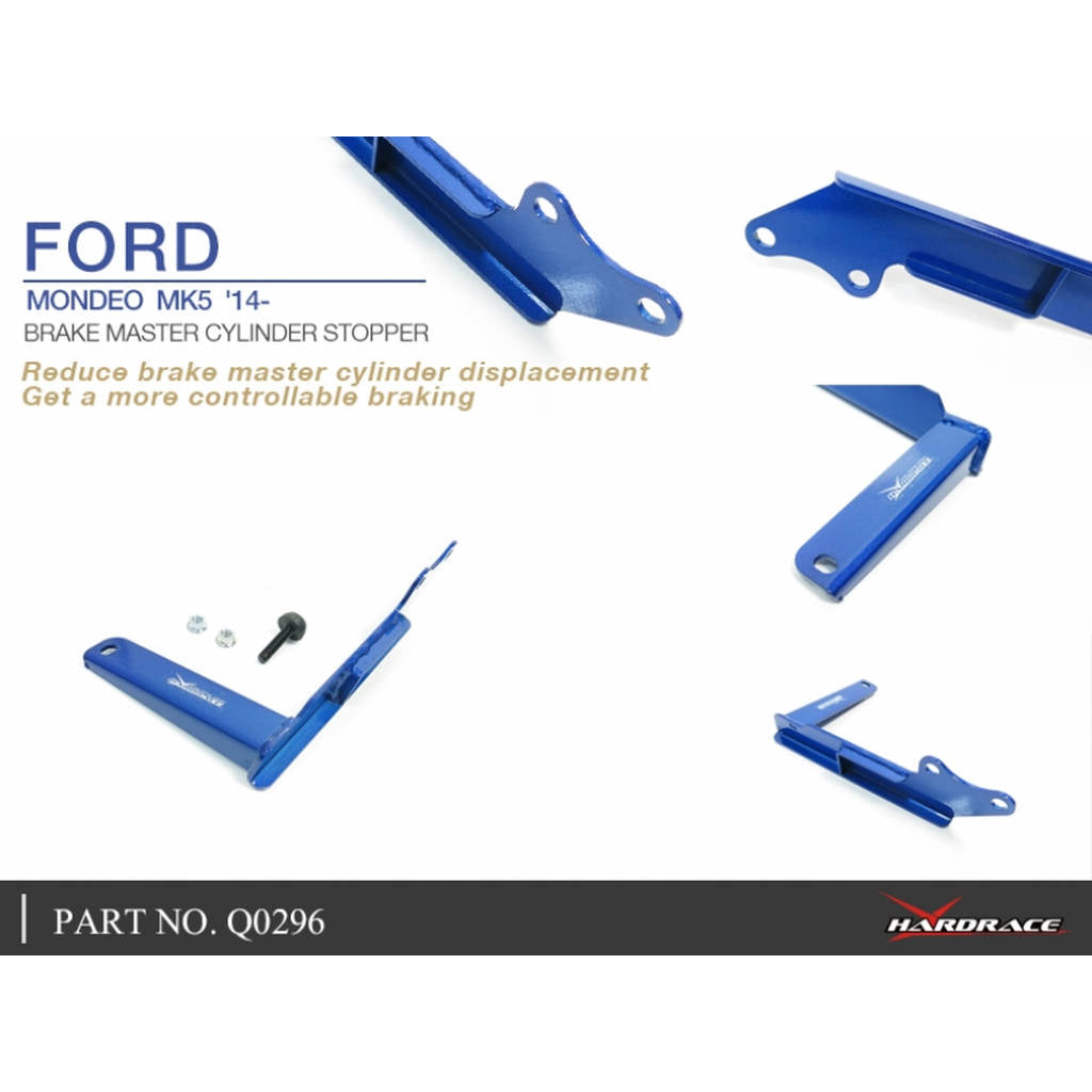 HARDRACE Q0296 BRAKE MASTER CYLINDER STOPPER 1 PCS/SET FORD MONDEO 14- MK5 Photo-5