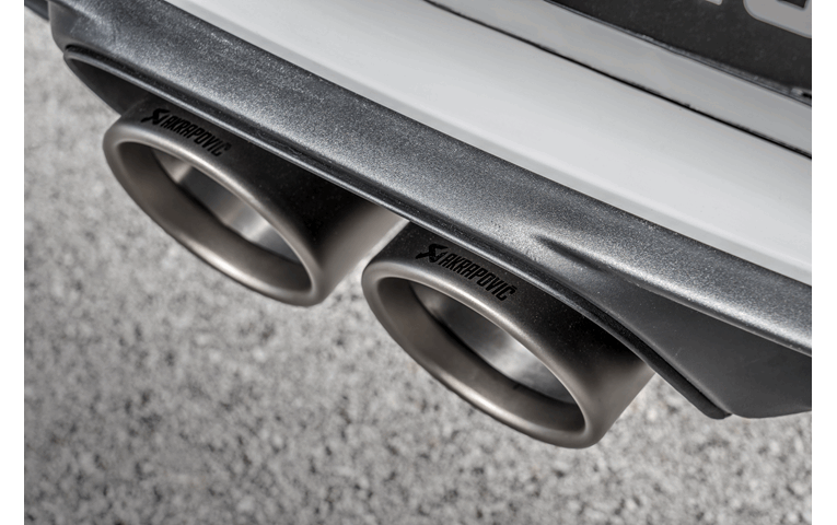 AKRAPOVIC TP-T/S/17 PORSCHE 911 GT3 / GT3 TOURING (991.2) 2018-2019 Tail pipe set (Titanium) Photo-1 