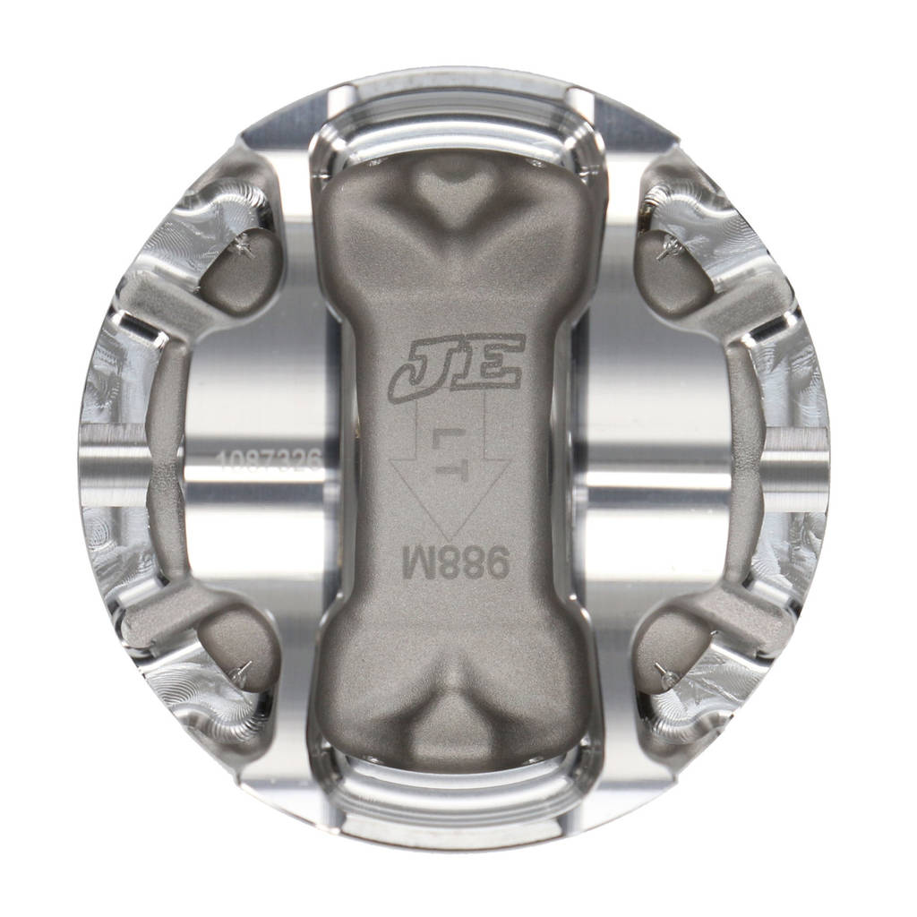 JE 314580R Piston Single (3.552 in. Bore, 1.200 in. CH, -21.40 CC) for FORD Modular Engine Photo-2