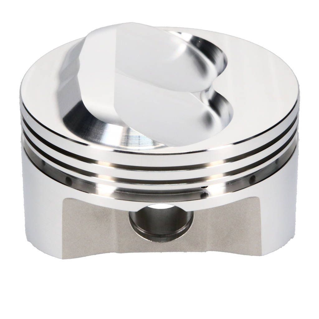 JE 142034S Piston Single SRP (4.155 in. Bore, 1.260 in. CH, 9.00 CC) for CHEVROLET Small Block Engine Photo-1