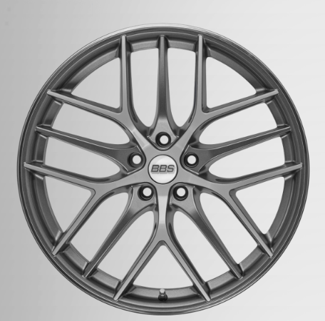 BBS 10020422 Wheel CC-R CC0402 Graphite Diamond Cut 9,5x20 PCD 5x120 ET40 CB82,0 PFS Photo-1