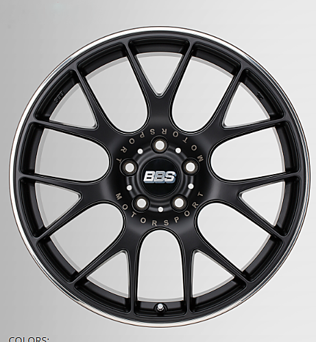 BBS 0362279# Wheel CH-R CH122 Satin Black 8,5x19 PCD 5x112 ET40 CB82,0 PFS Photo-1