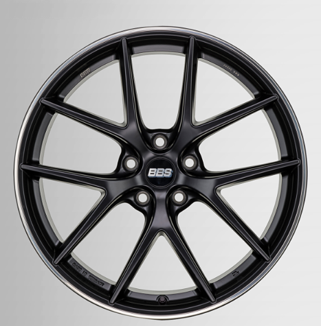 BBS 10015214 Wheel CI-R CI2004 Satin Black 8x19 PCD 5x112 ET44 CB82,0 PFS Photo-1